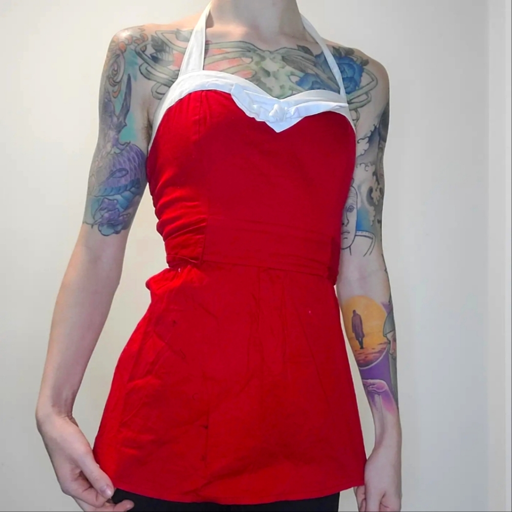 Twik Pinup Halter Top